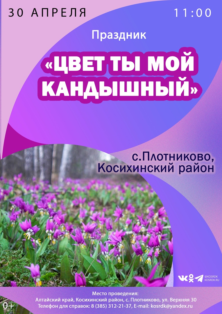 Праздник &amp;quot;Цвет ты мой кандышный&amp;quot;.